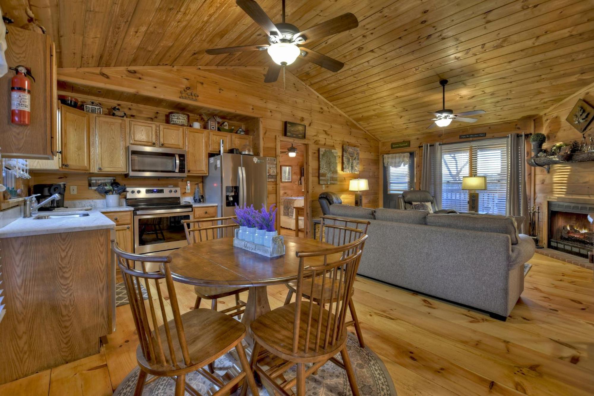 Talking Leaves Hot Tub Firepit And Comfy King Beds Βίλα Ellijay Εξωτερικό φωτογραφία