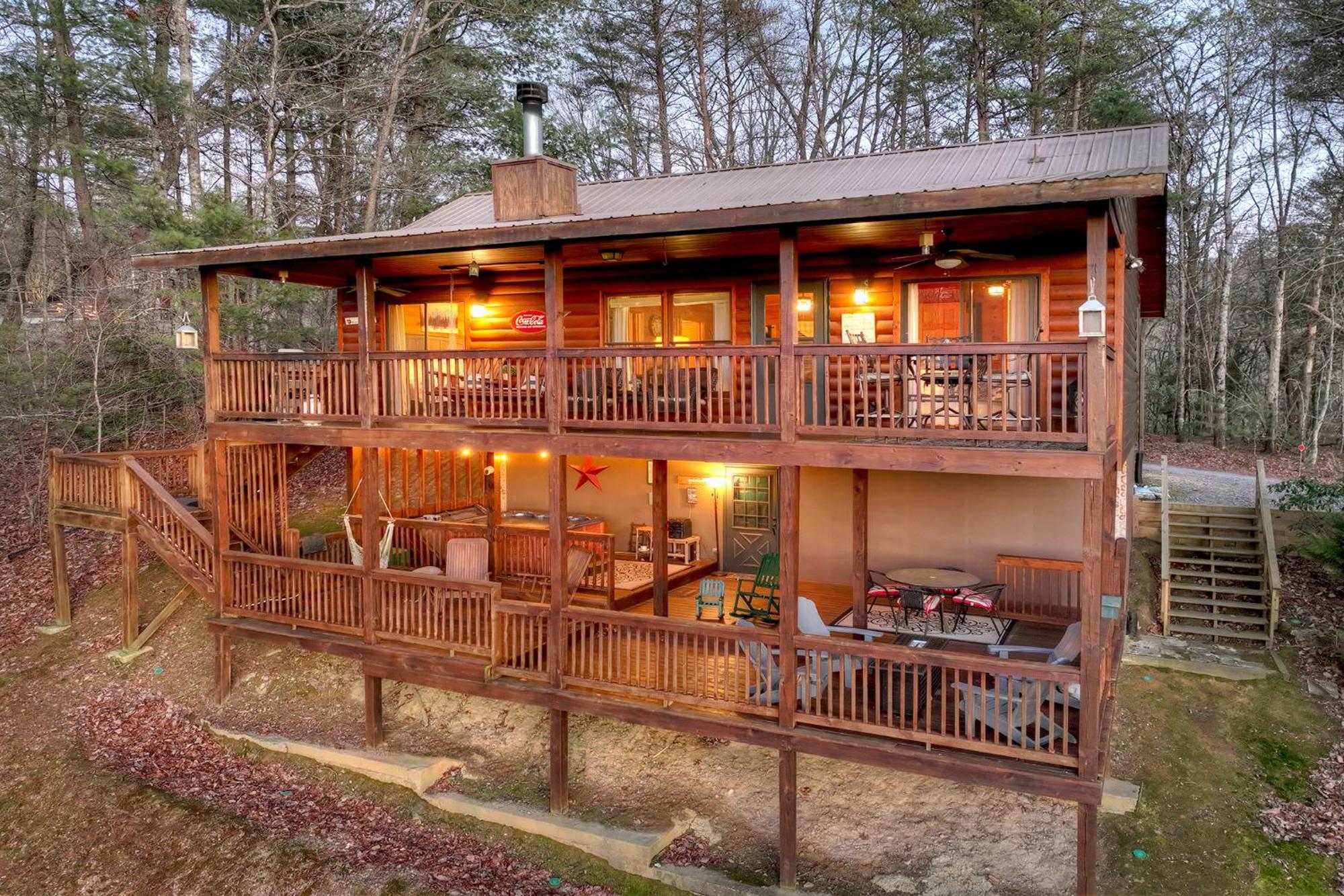 Talking Leaves Hot Tub Firepit And Comfy King Beds Βίλα Ellijay Εξωτερικό φωτογραφία