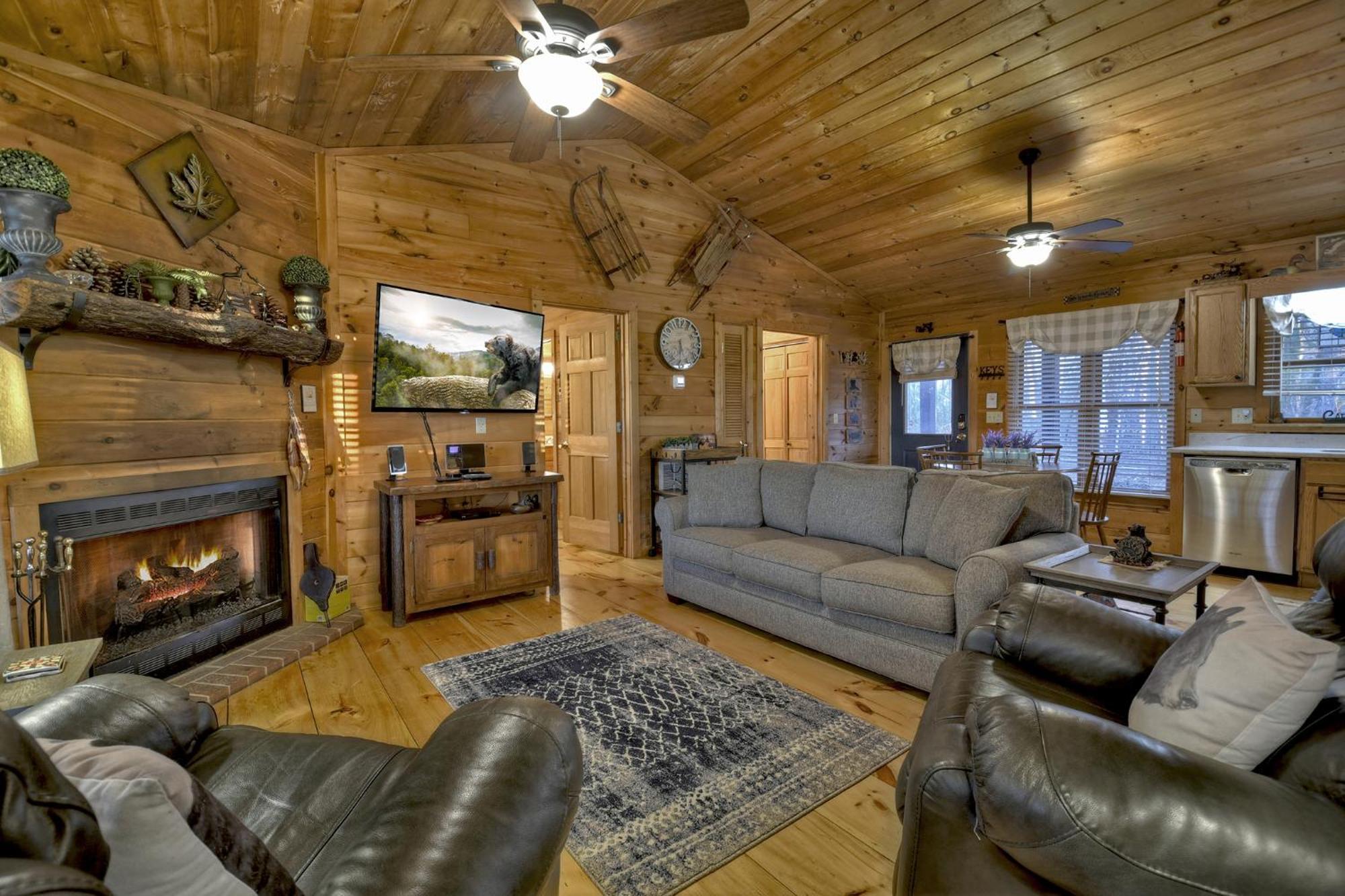 Talking Leaves Hot Tub Firepit And Comfy King Beds Βίλα Ellijay Εξωτερικό φωτογραφία